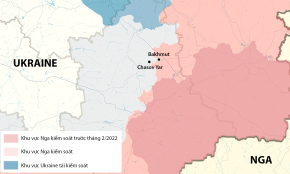 2 Linh Ukraine Tuyen Bo Giu Chac Cao Diem Phia Tay Bakhmut