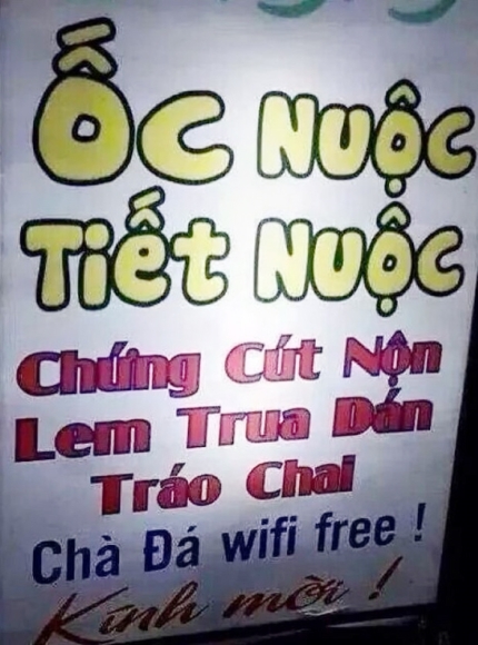 10 Anh Bien Quang Cao Sai Chinh Ta Khien Dan Mang Cuoi Lan Lon