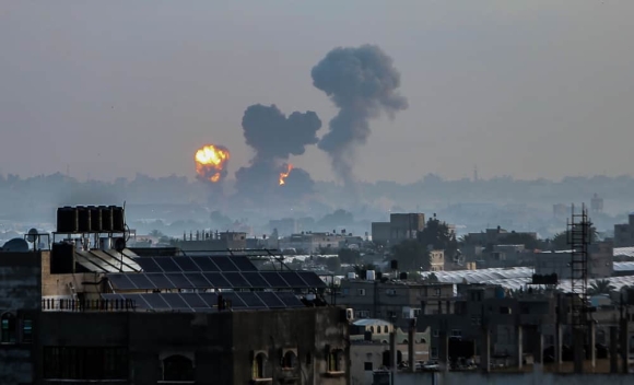 1 It Nhat 10 Nguoi Thiet Mang Khi May Bay Israel Tan Cong Cac Muc Tieu O Gaza