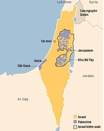 2 Vom Sat Israel De Lot Rocket Cua Dan Quan Palestine