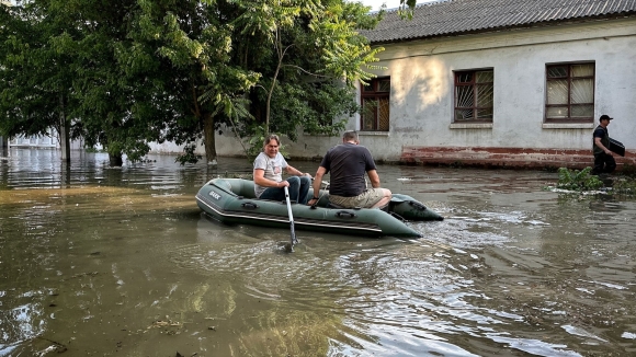 5 Nuoc Lu Tan Pha Mien Nam Ukraine Sau Vu Vo Dap Kakhovka