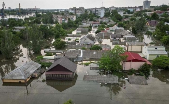 2 600 Km2 Vung Kherson Chim Ngap Duoi Nuoc Sau Vo Dap Kakhovka