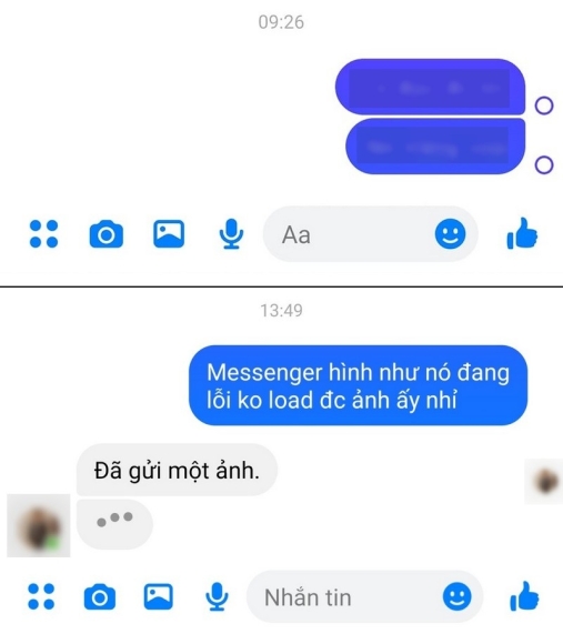 1 Nguoi Dung Viet Keu Troi Vi Ung Dung Nhan Tin Facebook Messenger Gap Loi