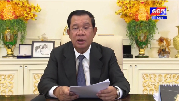 1 Thu Tuong Hun Sen Tuyen Bo Tu Chuc