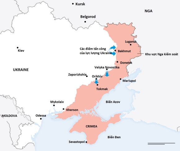 2 Tong Thong Ukraine Tham Dac Nhiem Gan Bakhmut