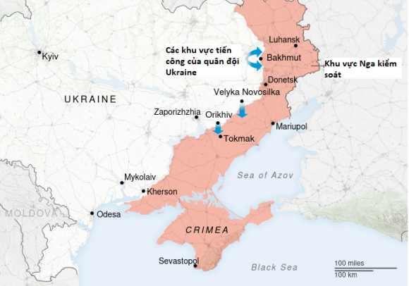 2 Ukraine Don Quan Vuot Vanh Dai Lua Len Day Cot Pha Phong Tuyen Nga