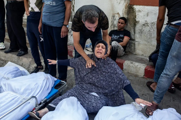 1 Gaza Bi Khong Kich Lien Tiep Luc Luong Cuu Ho Vat Lon Cuu Nguoi