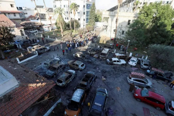 1 Palestine Chinh Thuc Len Tieng Ve Vu Tan Cong Benh Vien O Dai Gaza