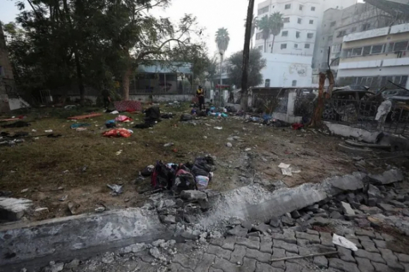 2 Palestine Chinh Thuc Len Tieng Ve Vu Tan Cong Benh Vien O Dai Gaza