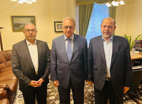 1 Dai Dien Hamas Gap Thu Truong Ngoai Giao Nga Va Iran Tai Matxcova