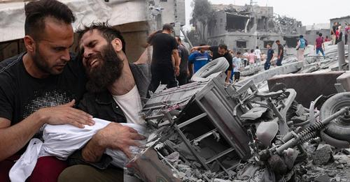 1 Nha Kho Cua Lhq O Gaza Bi Cuop Pha Nguoi Dan Dang Tuyet Vong