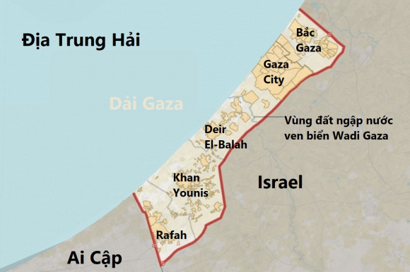2 Israel Bao Vay Hoan Toan Thanh Pho Lon Nhat Gaza