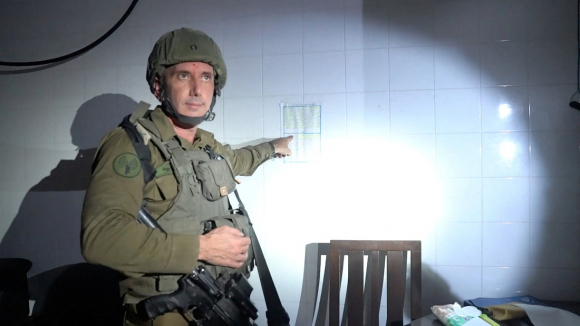 1 Israel Cong Bo Hinh Anh Noi Hamas Nghi Giau Vu Khi Va Con Tin O Gaza