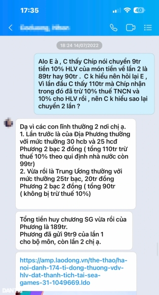 2 Vu Vdv To Bi An Chan Tien Can Chuyen Vu Viec Toi Co Quan Canh Sat Dieu Tra