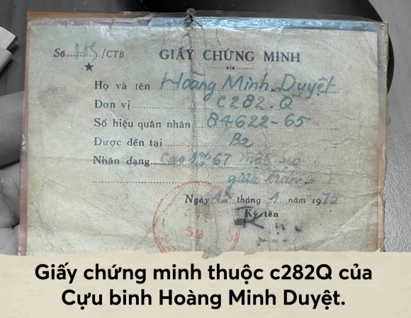 3 Cuu Binh Ke Thoi Khac Mo Cua Ham Tiep Quan 16 Tan Vang Ngay Giai Phong