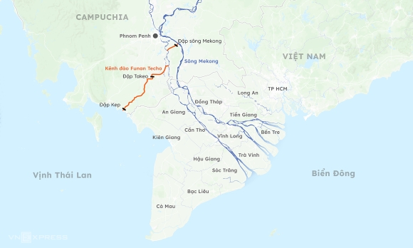 2 Campuchia Tuyen Bo Khoi Cong Kenh Funan Techo Vao Thang 8