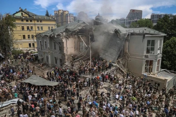 1 Ukraine Cho Biet Nga Da Tan Cong Benh Vien Nhi Chinh O Kiev Bang Ten Lua Hanh Trinh Kh 101 Cua Nga