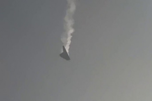 2 Uav Tang Hinh S 70 Okhotnik Cua Nga Bi Ban Roi Khi Dang Mang Theo Vu Khi Dac Biet