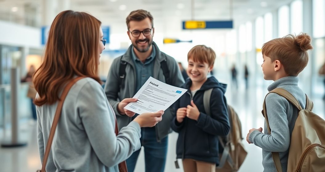 Quy định xuất nhập cảnh cho trẻ em tại Đức khi không đi cùng cha mẹ
