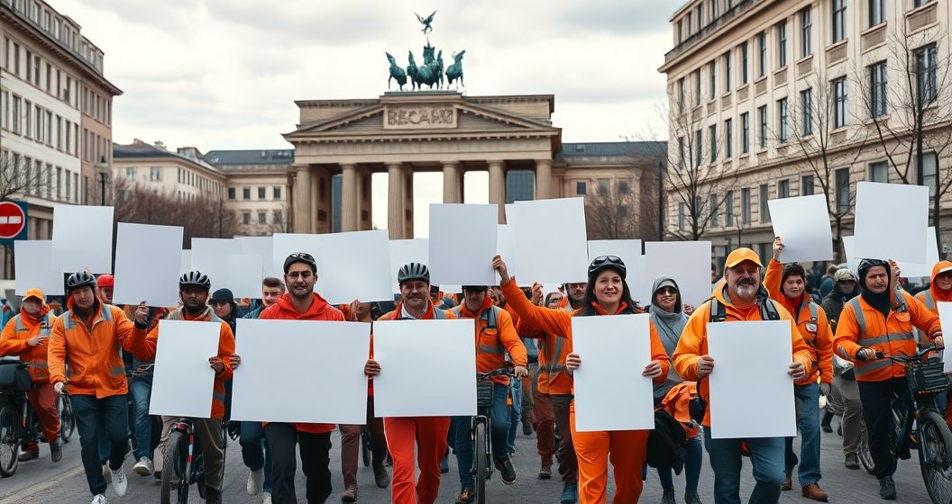 Tài xế Lieferando đình công tại Berlin: phản đối kế hoạch cắt giảm việc làm và điều kiện lao động