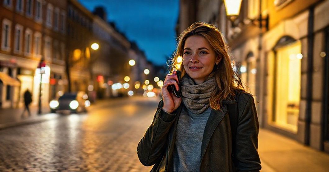 Heimwegtelefon Dich Vu Dac Biet Giup Phu Nu Yen Tam Ve Nha Buoi Toi O Duc