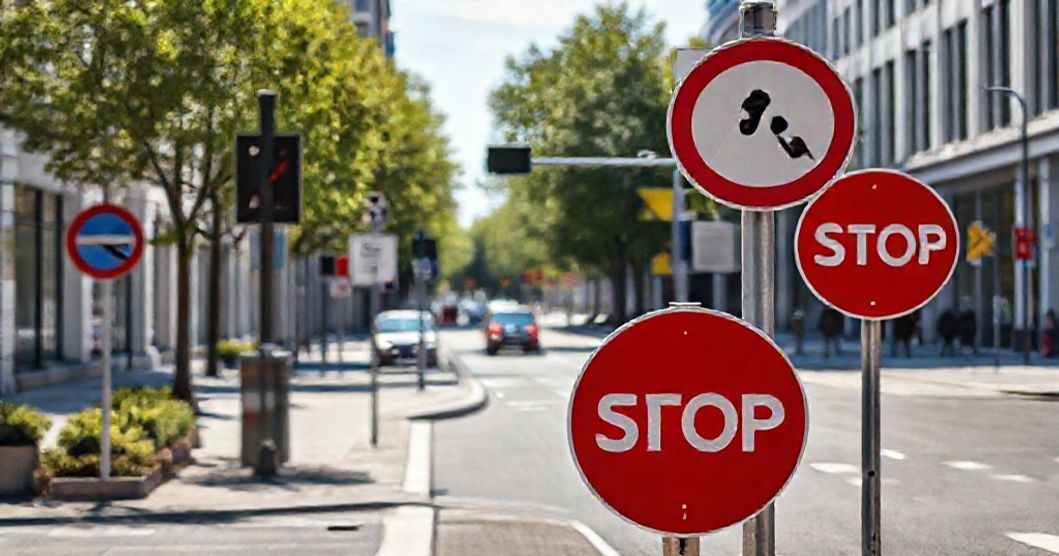 Hệ thống biển báo ở Đức: kỷ luật thầm lặng và sự nghiêm minh của pháp luật