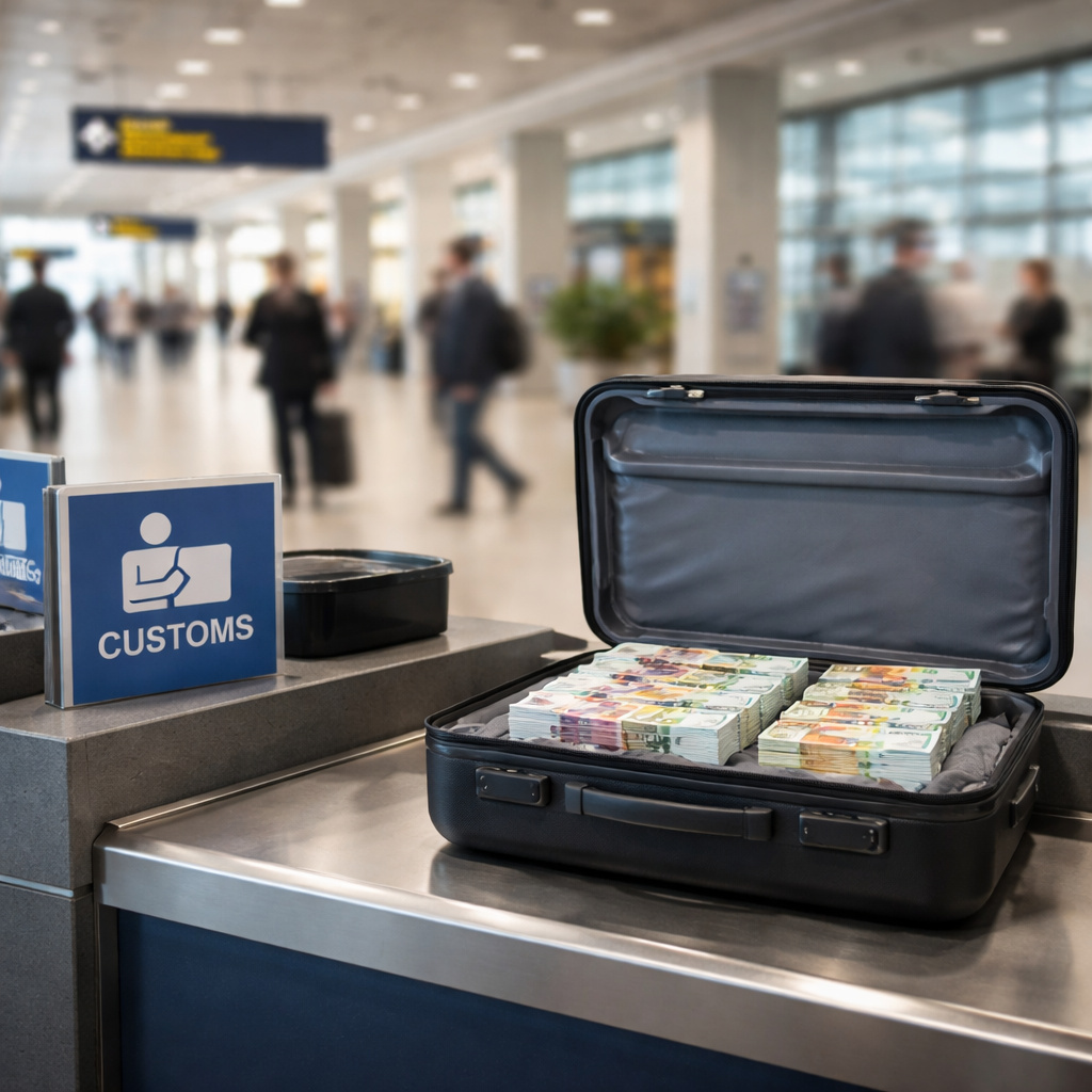 roi duc voi hon 10 000 euro tien mat quy dinh khai bao hai quan ban can biet