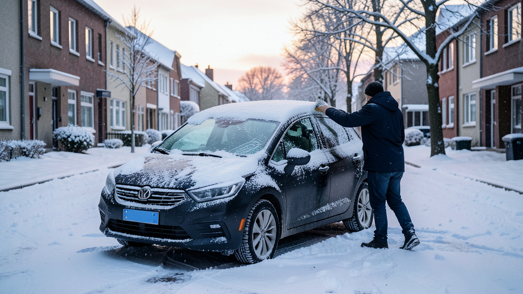 Mùa đông ở Đức: Nghĩa vụ dọn tuyết trên ô tô và các quy định pháp luật cần biết