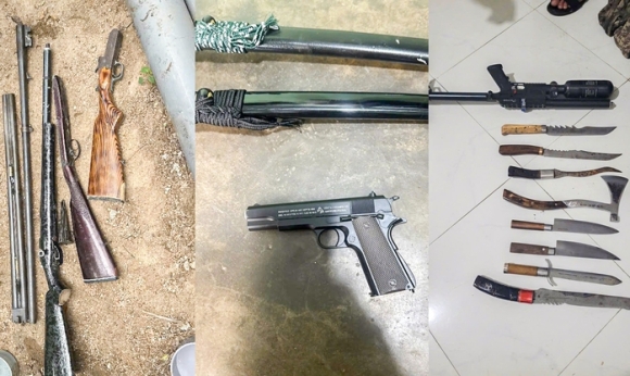 2 Duong Day Ma Tuy O Khanh Hoa Lam Dong Bi Danh Sap Lo Kho Vu Khi Chon Sau Nha