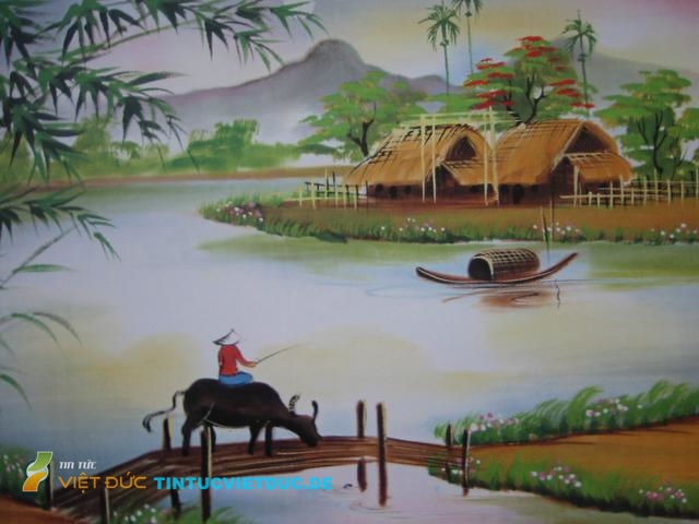 tranh dong que viet nam 640x480