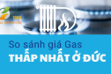 So sánh giá Gas ở Đức