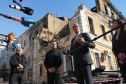 Friedrich Merz đến Kyiv giữa tiếng còi báo động, tái khẳng định cam kết của Đức với Ukraine