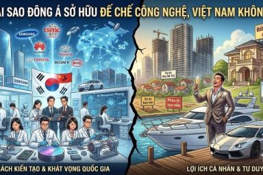 Giải mã bài toán đế chế công nghệ: Tại sao Đông Á vươn tầm thế giới còn Việt Nam vẫn loay hoay?