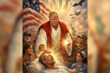 Làn sóng phẫn nộ trước hình ảnh “Jesus” của Trump: Sự báng bổ có thể khiến ông ta mất khối cử tri Cơ đốc giáo