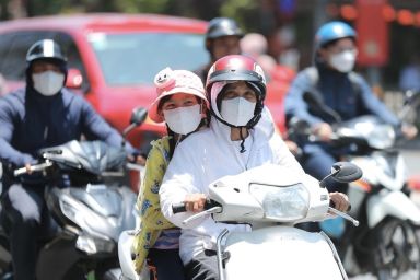 Nhiệt độ nhiều nơi ở miền Bắc vượt kỷ lục nhiều năm