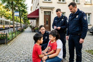 Bé trai người Việt mất tích ở Berlin đã được tìm thấy an toàn