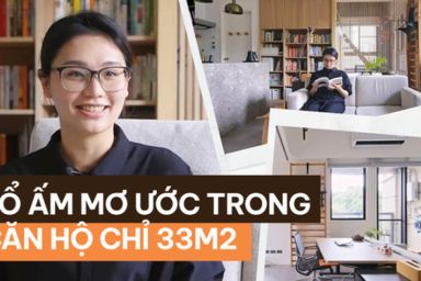 Căn hộ 33m² của cô gái 29 tuổi khiến ai cũng bất ngờ: Không rộng nhưng tiện nghi, đẹp như trong phim