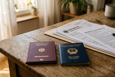 Song tịch Đức - Việt 2026: Điều kiện nộp đơn và bộ hồ sơ thực tế