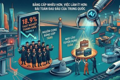 Trung Quốc đối mặt thách thức: bằng cấp nhiều, việc làm ít