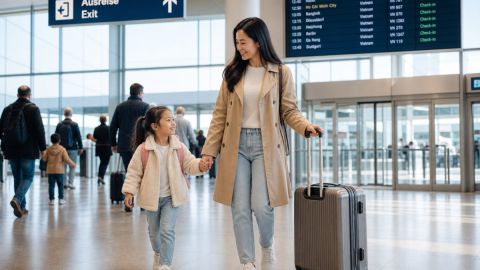 Những lưu ý quan trọng khi mẹ đưa con nhỏ từ Đức về Việt Nam một mình