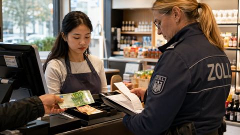 Tờ 100 euro “biến mất”: Cơ quan thuế Đức kiểm tra tiền mặt như thế nào?