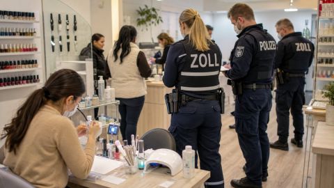 Berlin mở chiến dịch “quét” tiệm Nail: phát hiện lao động không giấy tờ, dấy lên nghi vấn bóc lột lao động