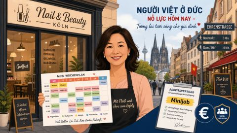 Chủ tiệm nail, nhà hàng ở Đức có được làm thêm Minijob? Những quy định người Việt nhất định phải biết