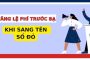 Sẽ tăng lệ phí trước bạ khi sang tên sổ đỏ