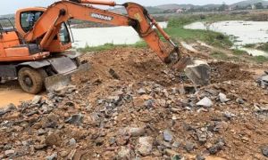 Bắc Giang phát hiện 3 doanh nghiệp Trung Quốc chôn chất thải trái phép