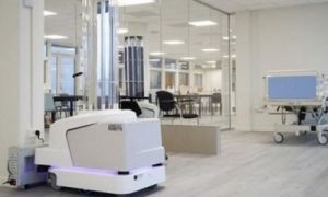 COVID-19: EU cung cấp robot khử trùng cho các bệnh viện châu Âu