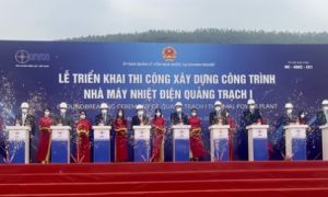 Thi công nhiệt điện Quảng Trạch 1, cung cấp 8,4 tỉ kWh điện mỗi năm