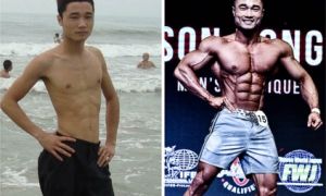Chàng trai Việt 47 kg thành nhà vô địch thể hình Nhật Bản