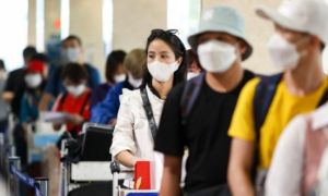 Sân bay Tân Sơn Nhất chật kín người về quê đón Tết