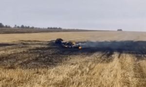 Cường kích Su-25SM3 Nga rơi gần biên giới Ukraine